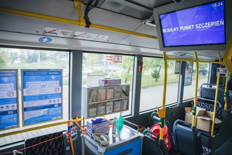 Drugie i trzecie dawki w Mobilnym Punkcie Szczepień do 21 października 