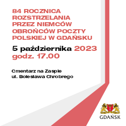 84. rocznica rozstrzelania przez Niemców Obrońców Poczty Polskiej w Gdańsku