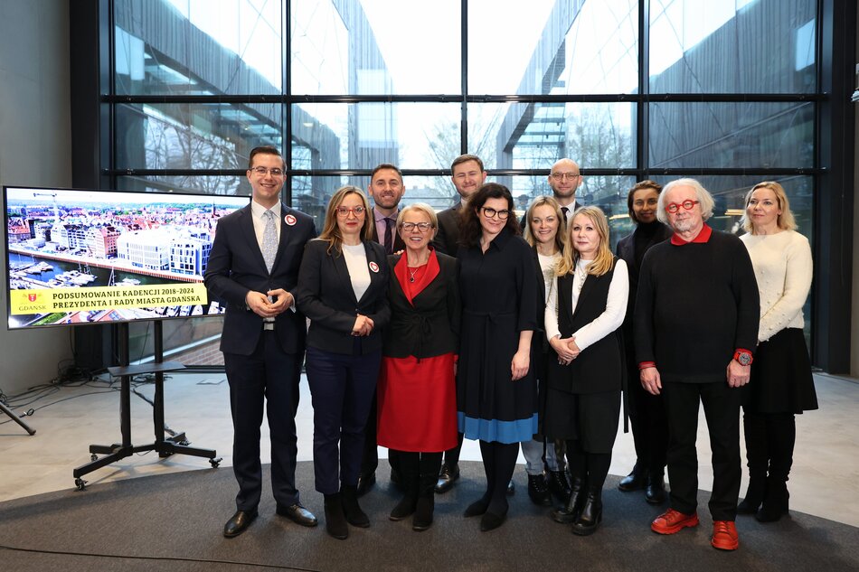 podsumowanie kadencji prezydent i rady miasta Gdanska fot Dominik Paszlinski 