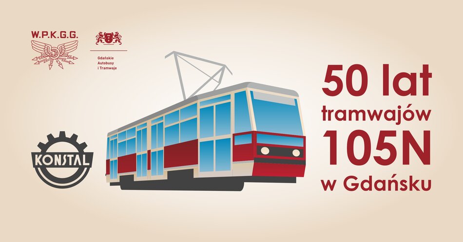 grafika przedstawiająca stary tramwaj