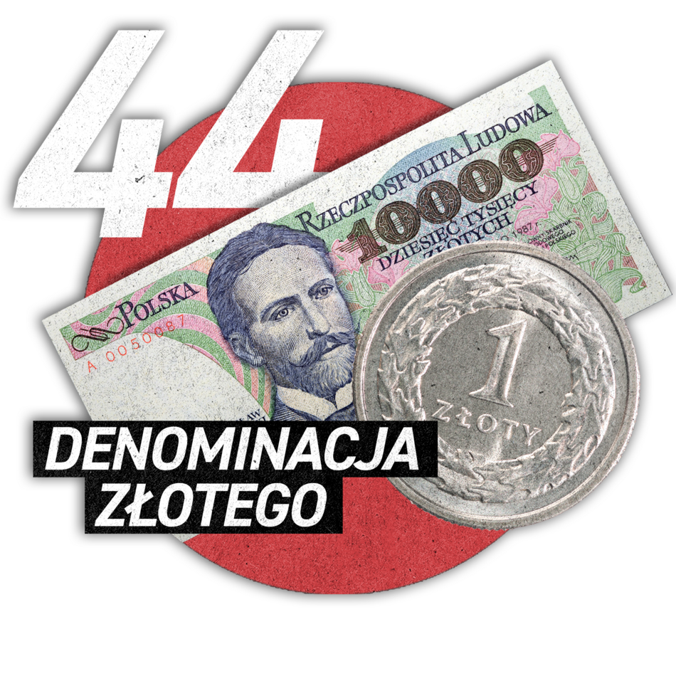 DENOMINACJA ZŁOTEGO