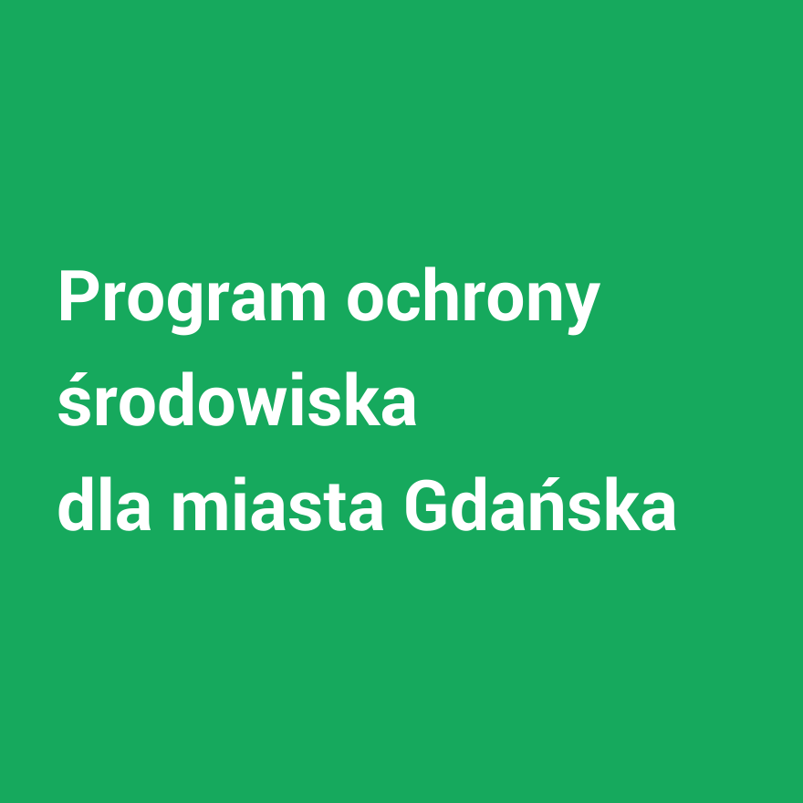 Program ochrony środowiska