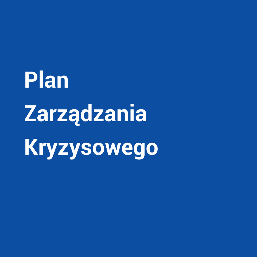 Plan Zarządzania Kryzysowego