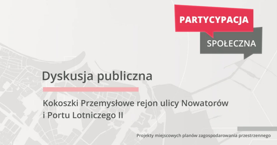 Infografika dotycząca dyskusji publicznej. 