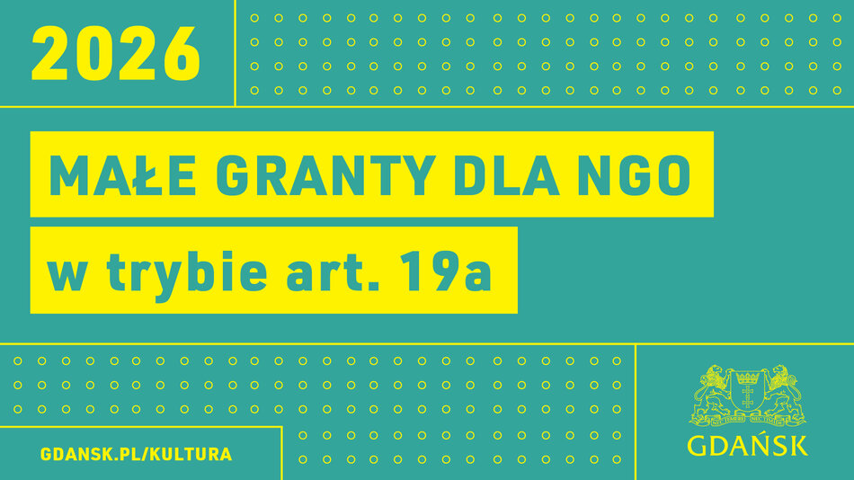 Grafika informująca o małych grantach dla NGO