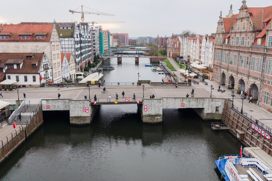 Most Zielony w Gdańsku 