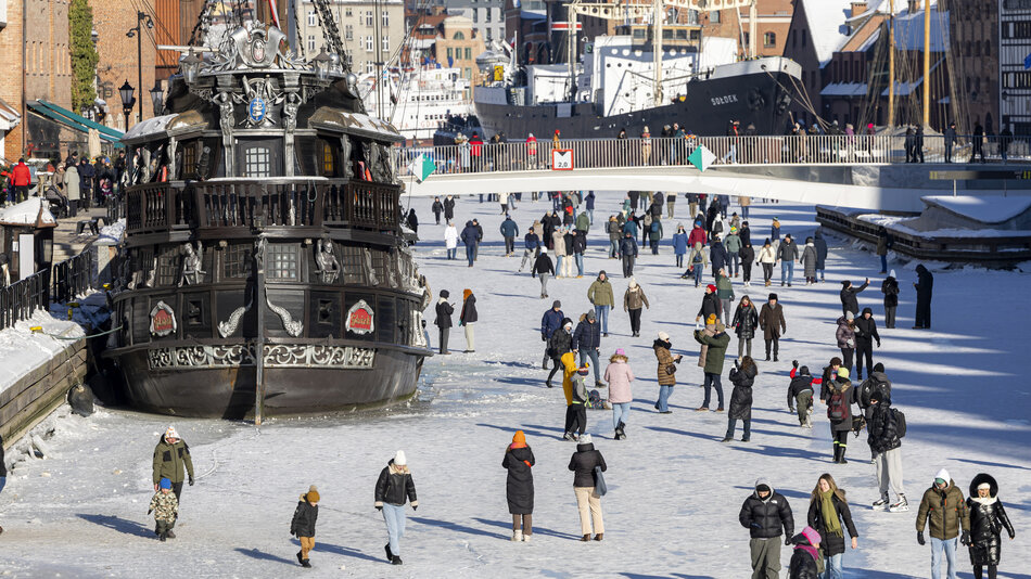 Zamarznięta Motława