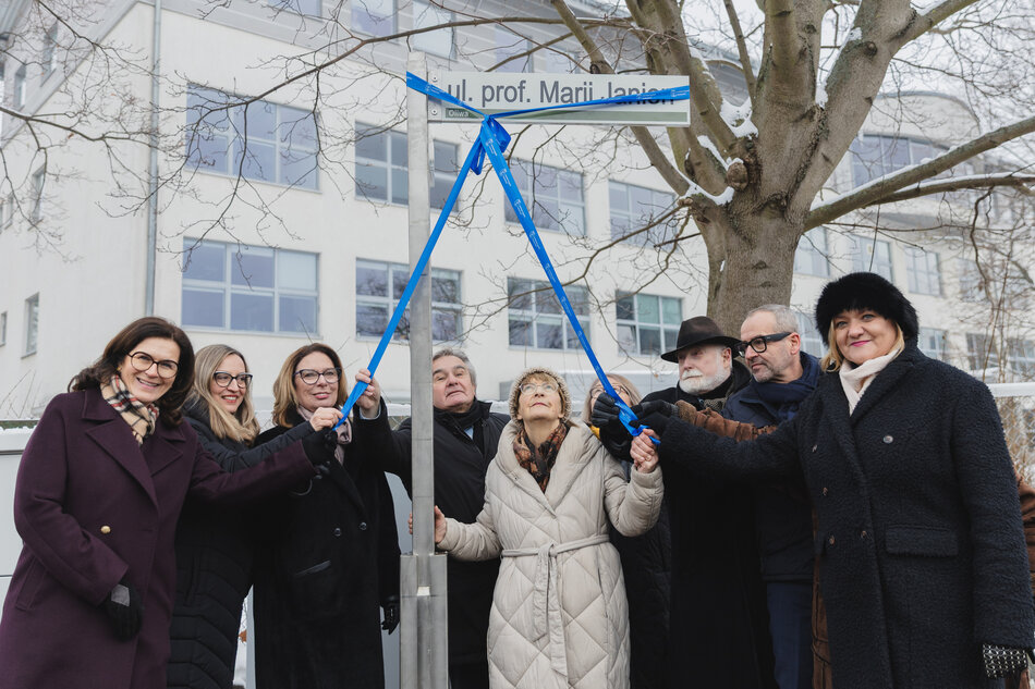 Nadanie imienia ul. prof. Marii Janion