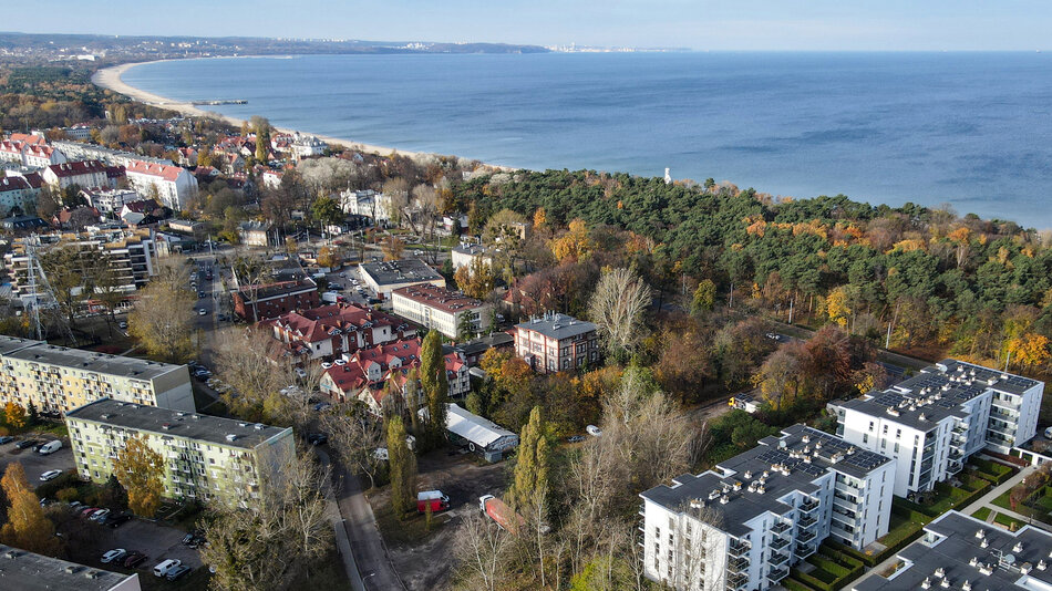 Brzeźno z lotu ptaka