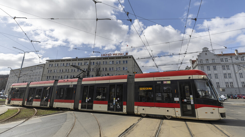 Remont sieci trakcyjnej w centrum Gdańska - briefing pracowy