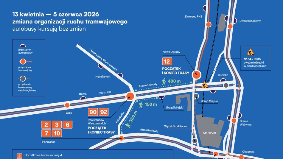 MapaTrakcjaTramwajowaKwiecień1