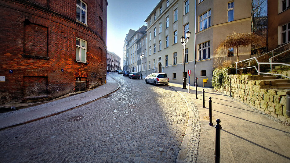 Ulica na Biskupiej Górce