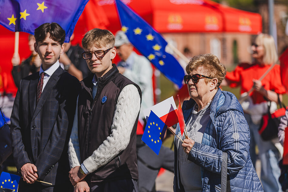 Podniesienie Flagi Unii Europejskiej