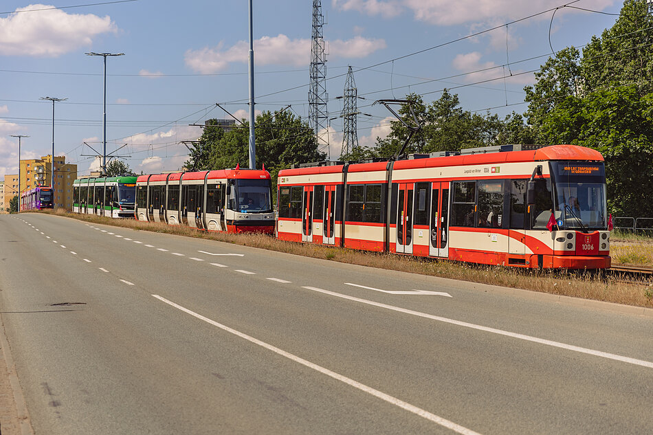 Nowe tramwaje będą kursować po trasie GPW