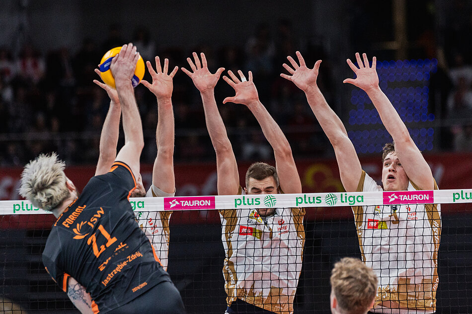 Mecz Trefl Gdańsk - Jastrzębski Węgiel 1:3