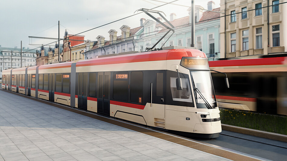 Wizualizacja tramwaju