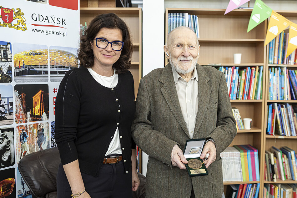 Społecznik Jan Urbaniak uhonorowany medalem