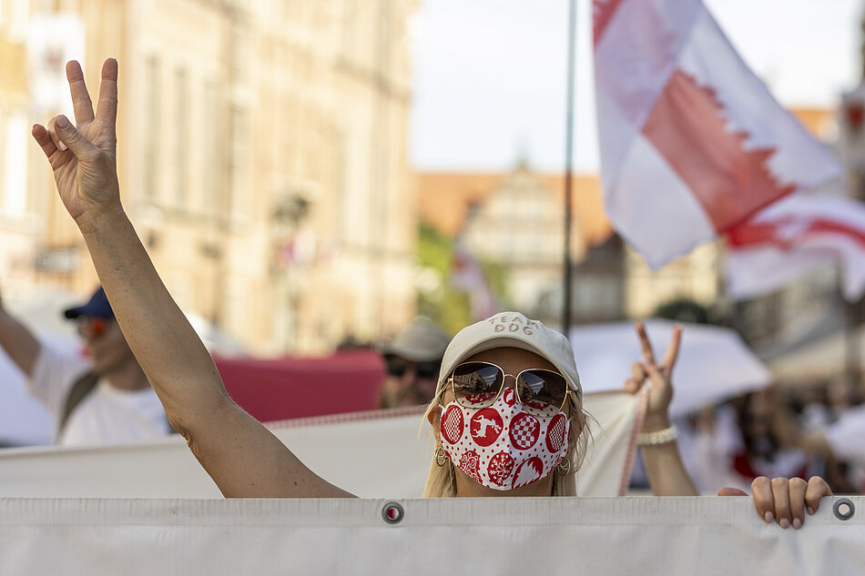 Marsz. Solidarni z Białorusią - Dzień Godności