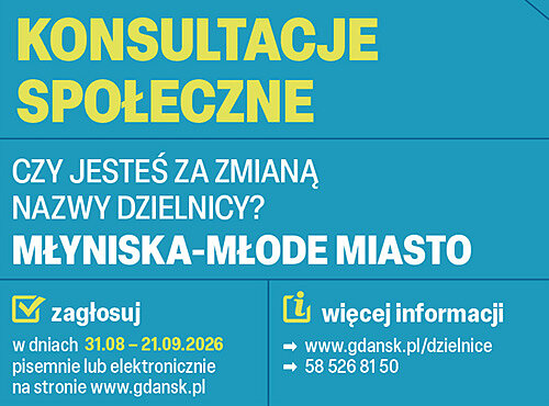 Konsultacje społeczne dotyczące zmiany Statutu Dzielnicy Młyniska