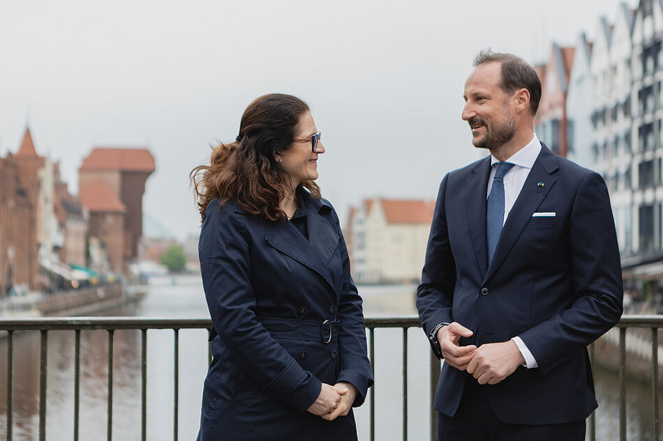 Haakon, Książę Koronny Norwegii z wizytą w Gdańsku