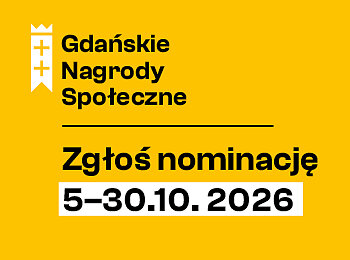 Gdańskie Nagrody Społeczne 2026 - zgłoś nominację