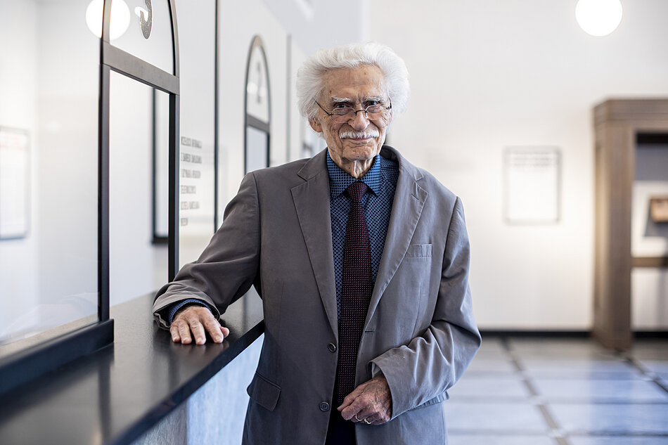 Dieter Schenk odwiedził Muzeum Poczty Polskiej