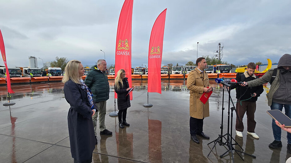 Piotr Borawski, zastępca prezydenta Gdańska ds. mobilności i bezpieczeństwa podkreśla, że Gdańsk jest w pełnej gotowości zimowej.