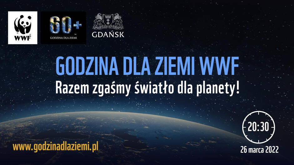 Gdańsk dołącza do akcji Godzina dla Ziemi 