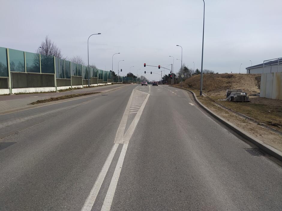 Na zdjęciu widoczne jest skrzyżowanie ul. Kartuskiej i Przytulnej