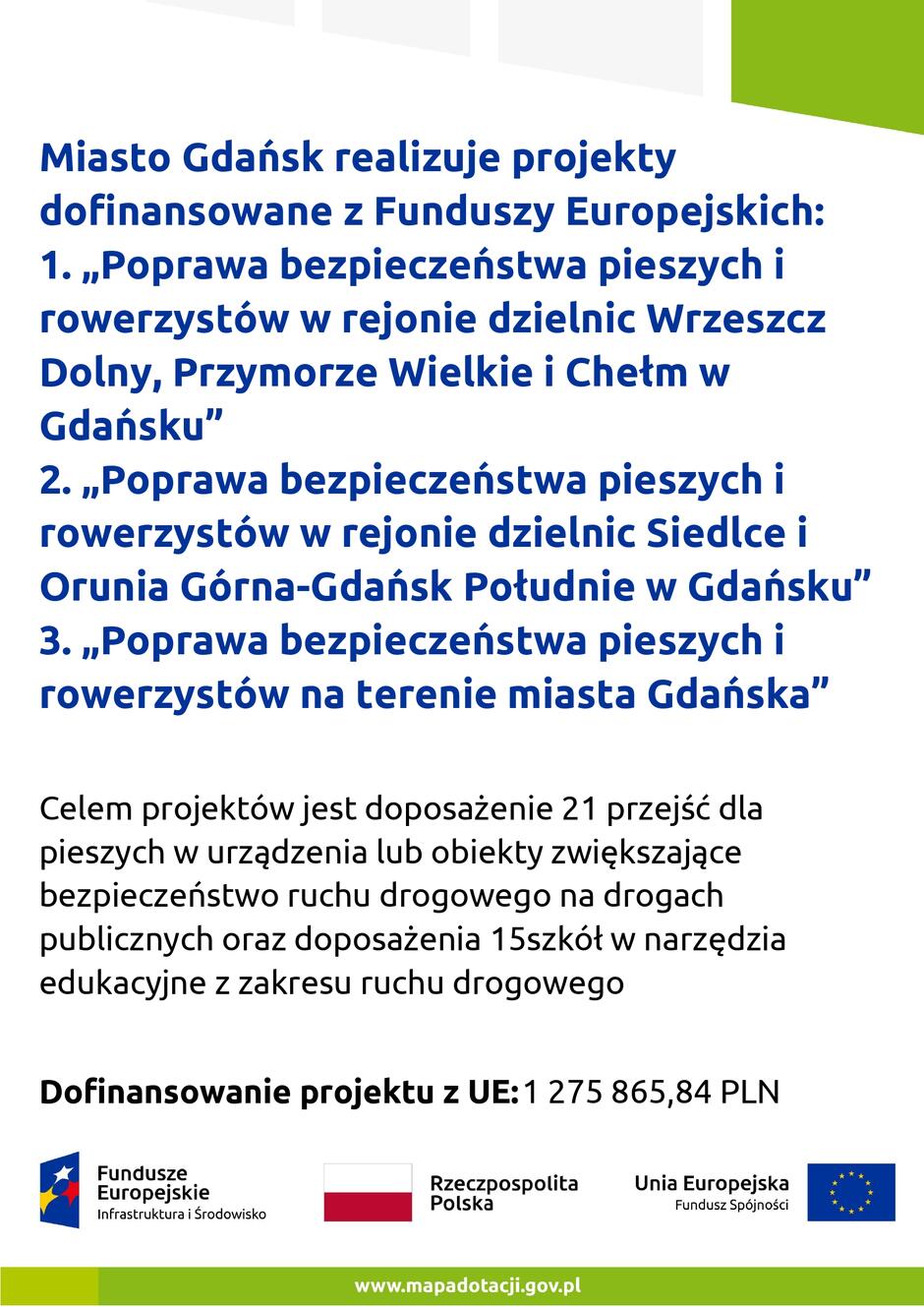 Gdańsk został beneficjentem konkursu CUPT