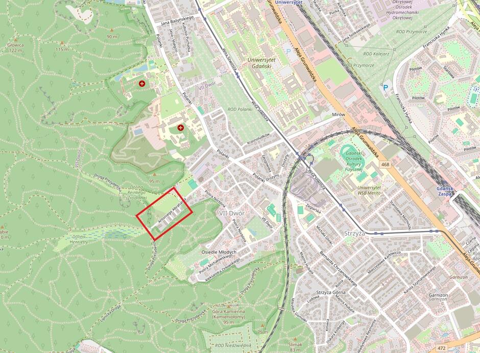 Plan orientacyjny Abrahama