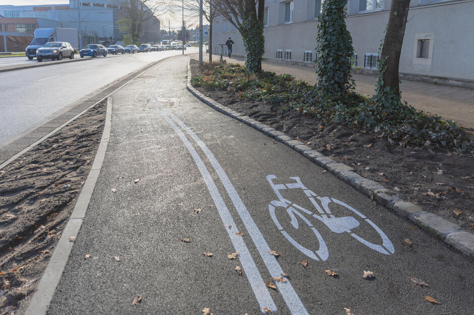 Nowa droga rowerowa na ul. 3 Maja