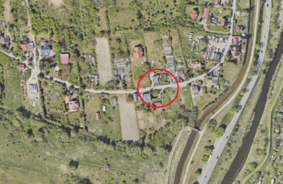 Prace bitumiczne wykonywane będą na wysokości posesji nr 15