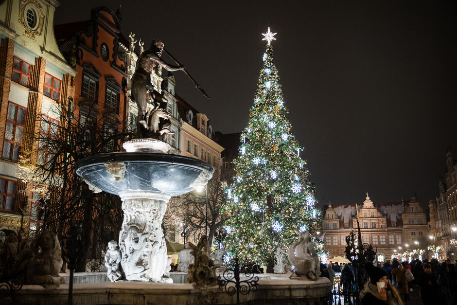 Gdańska Choinka przy Długim Targu