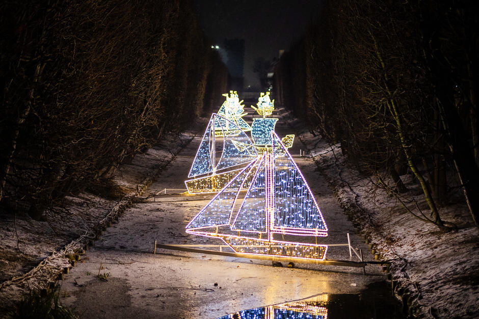 Żaglówki z Parku Oliwskim