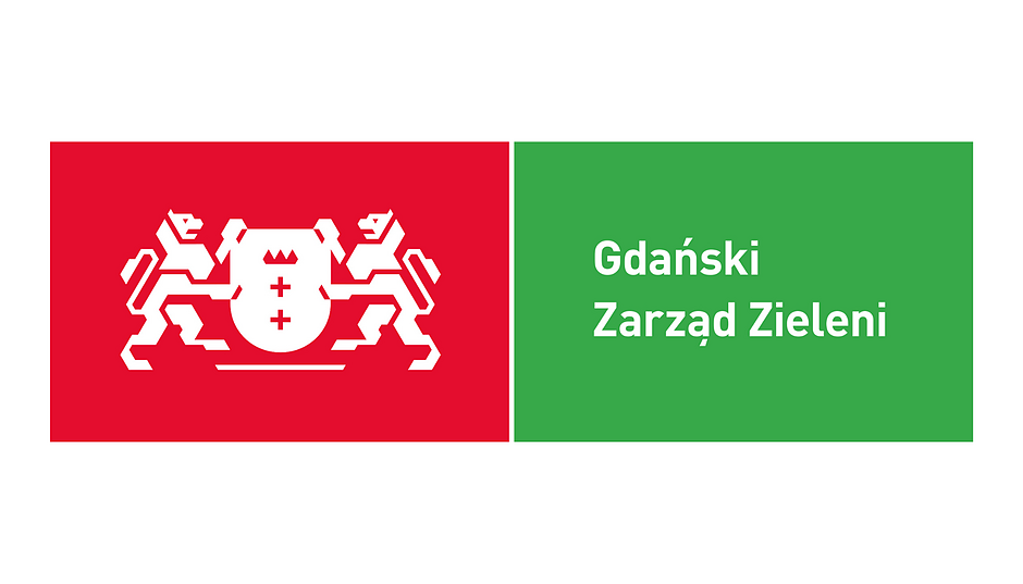 Obraz przedstawia logo Gdańskiego Zarządu Zieleni