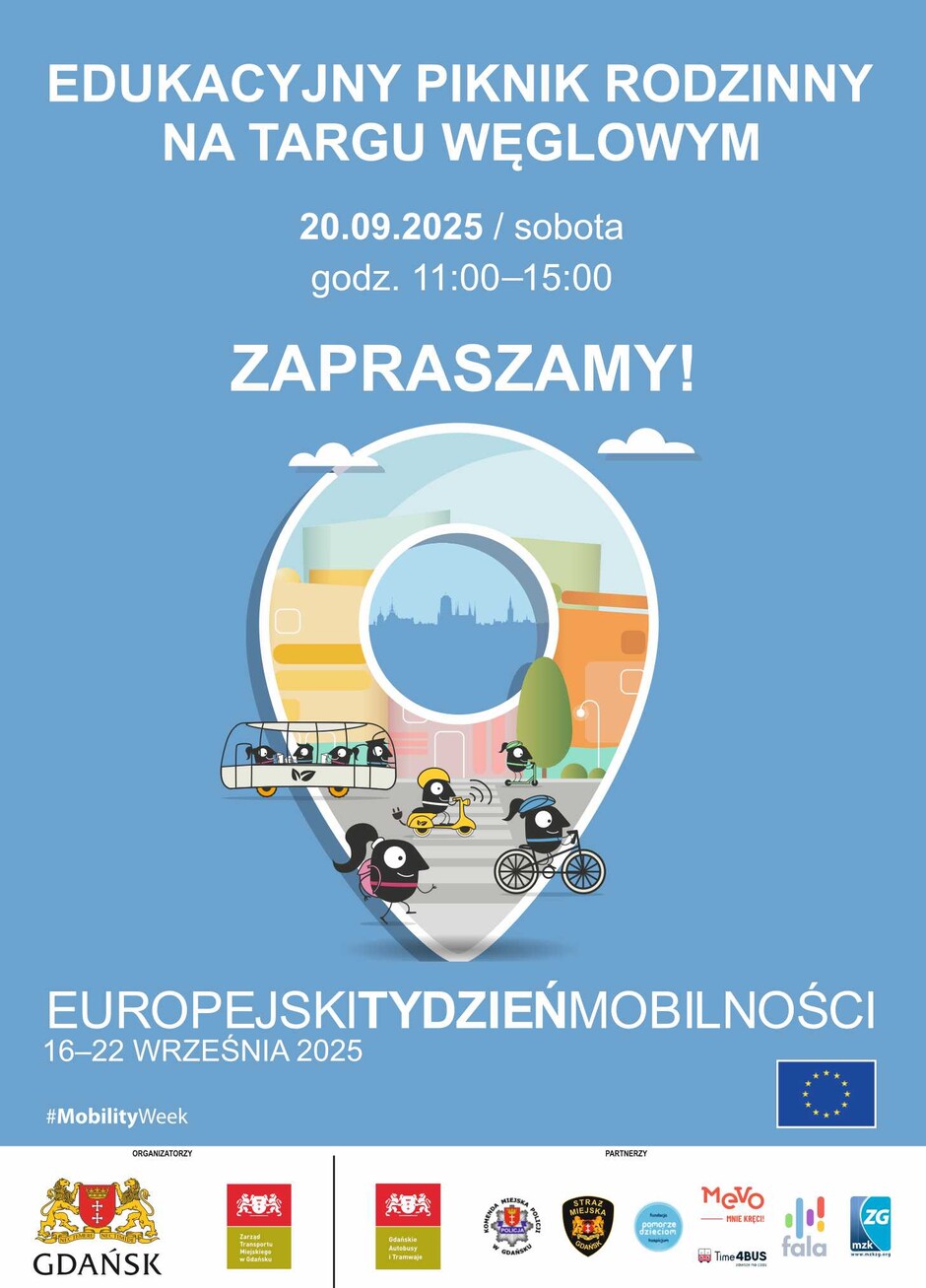 Plakat Edukacyjny Piknik Rodzinny