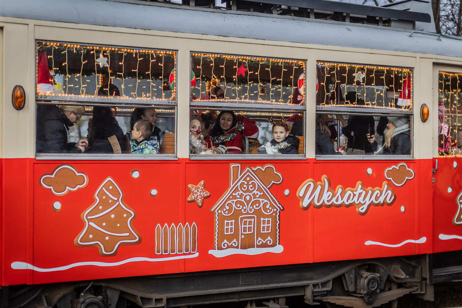 wiąteczny tramwaj 1